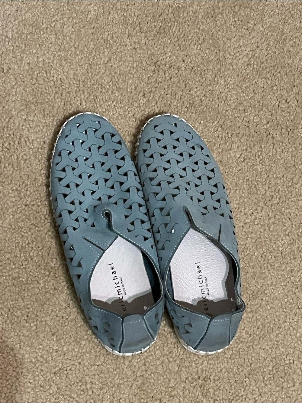 Vionic Women's Blue Slip-On Woven Comfort Shoe